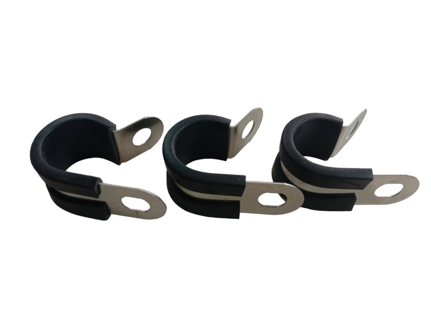 P clip stainless with rubber รูปที่ 6