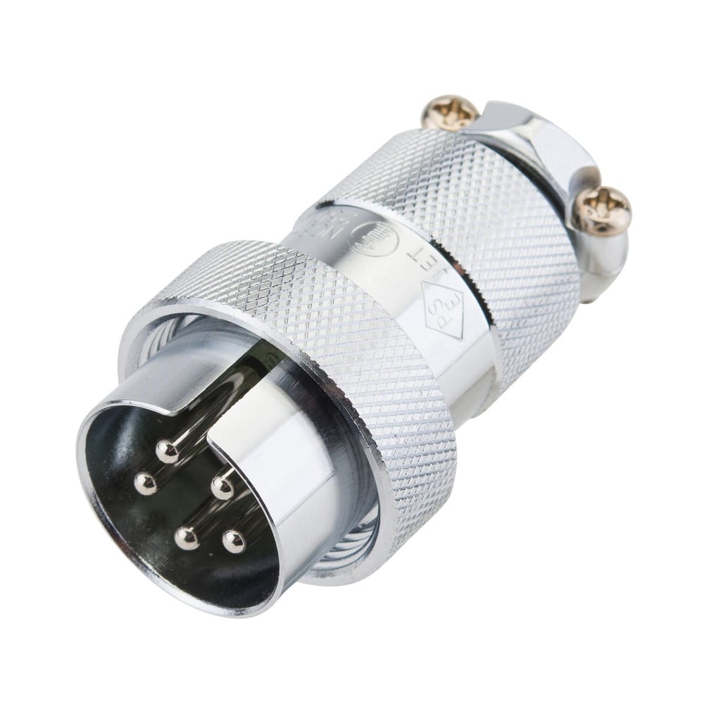NCS series nanaboshi connector,คอนเนคเตอร์โลหะสีเงิน  รูปที่ 4