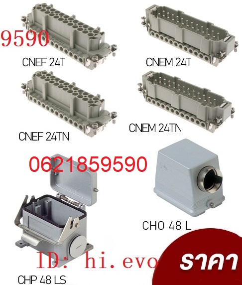 Multi pole connector IP68 ILME.Kugdong ddk wain phoneix รูปที่ 6