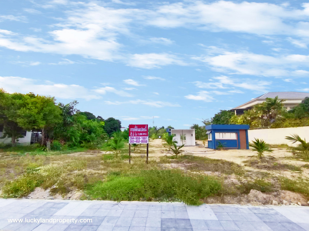 ขาย ที่ดิน ถมแล้ว ทำเลดี เนื้อที่ 2.5 ไร่ ติดถนน2ด้าน ชะอำ เพชรบุรี รูปที่ 2