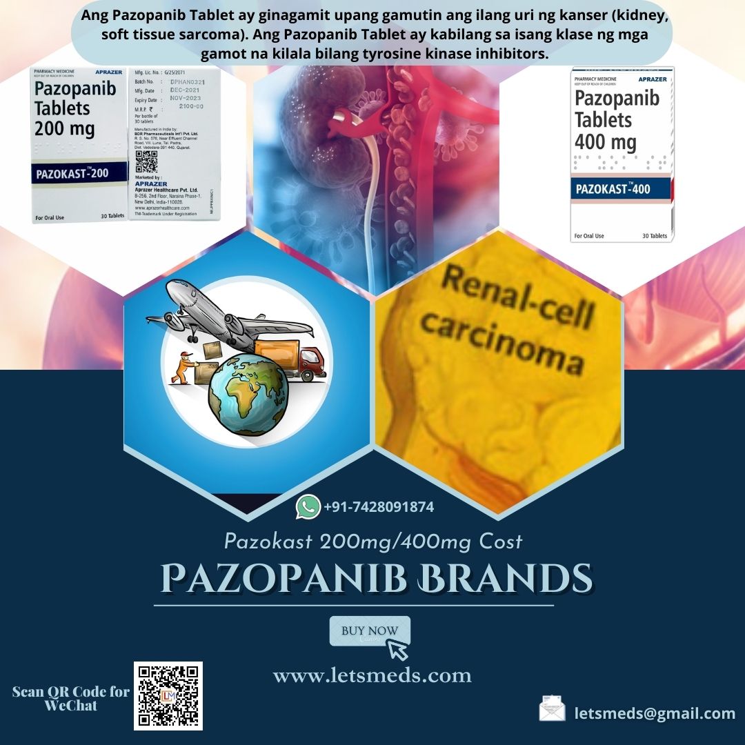 Worldwide Shipping Options for Indian Pazopanib Brands Online รูปที่ 1