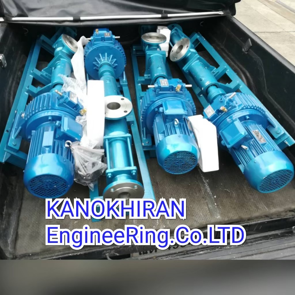 KANO PUMP SCREW PUMP Eccentric Helialrptpr Pumps MONO PUMP SYDEX PUMP NEMO  SEEPEX BORNEMANN ALL WEILER WANGEN PCM PUMP ROTOR รูปที่ 1