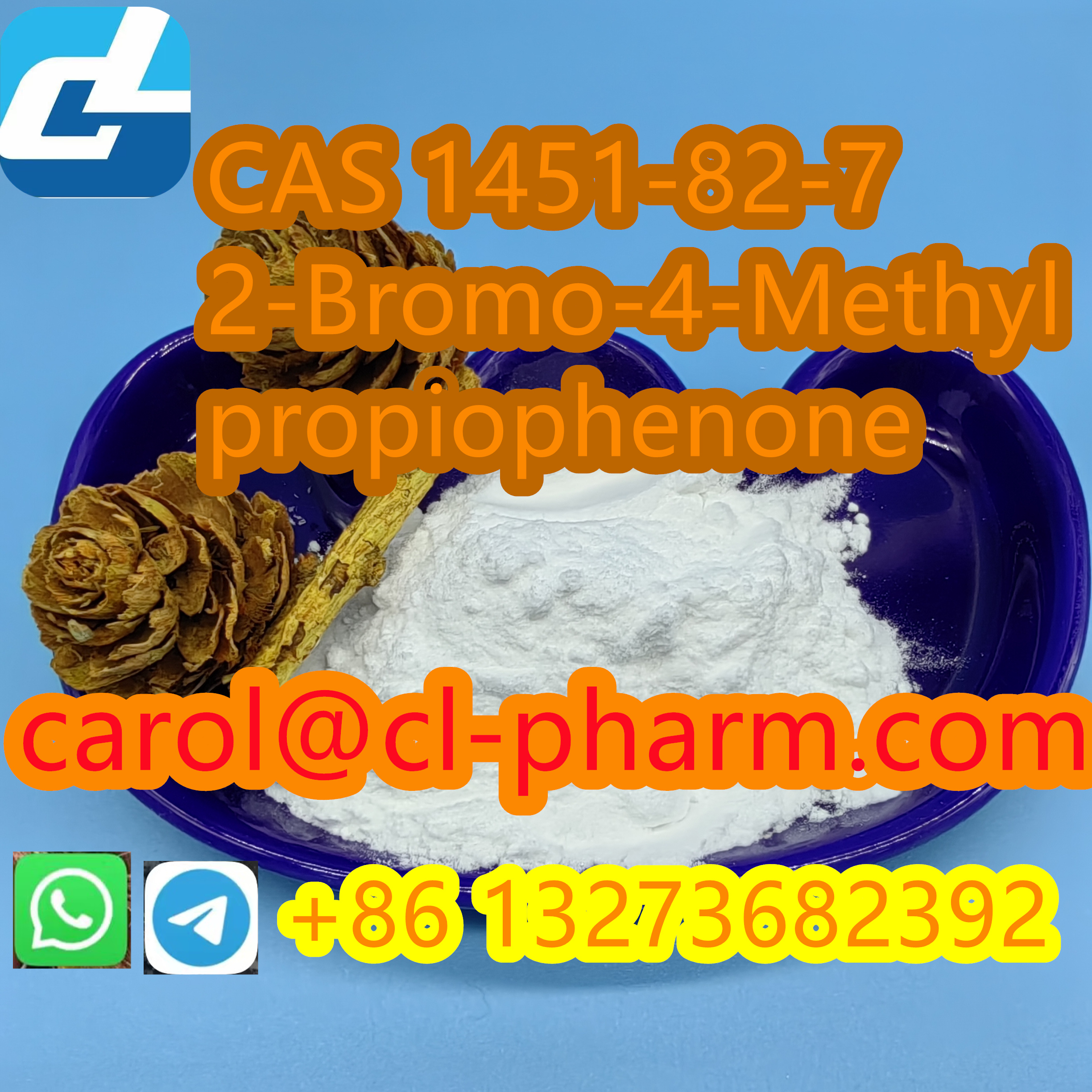รูปภาพ Hot Sell CAS 1451-82-7 2-Bromo-4-Methylpropiophenone Free Shipping In Russia In South Africa In Kazakhstan