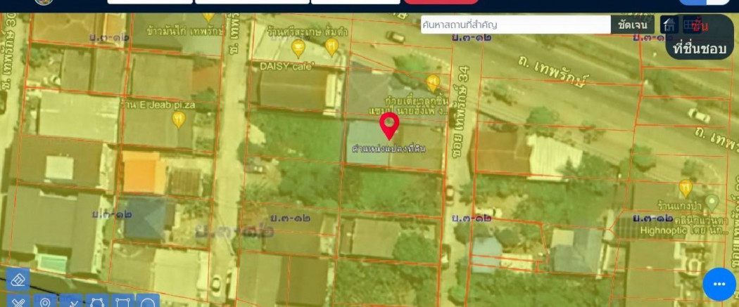 ขาย ที่ดิน ซ.เทพารักษ์ 34 51 ตร.วา กว้าง11ยาว x ยาว20เมตร รูปที่ 4