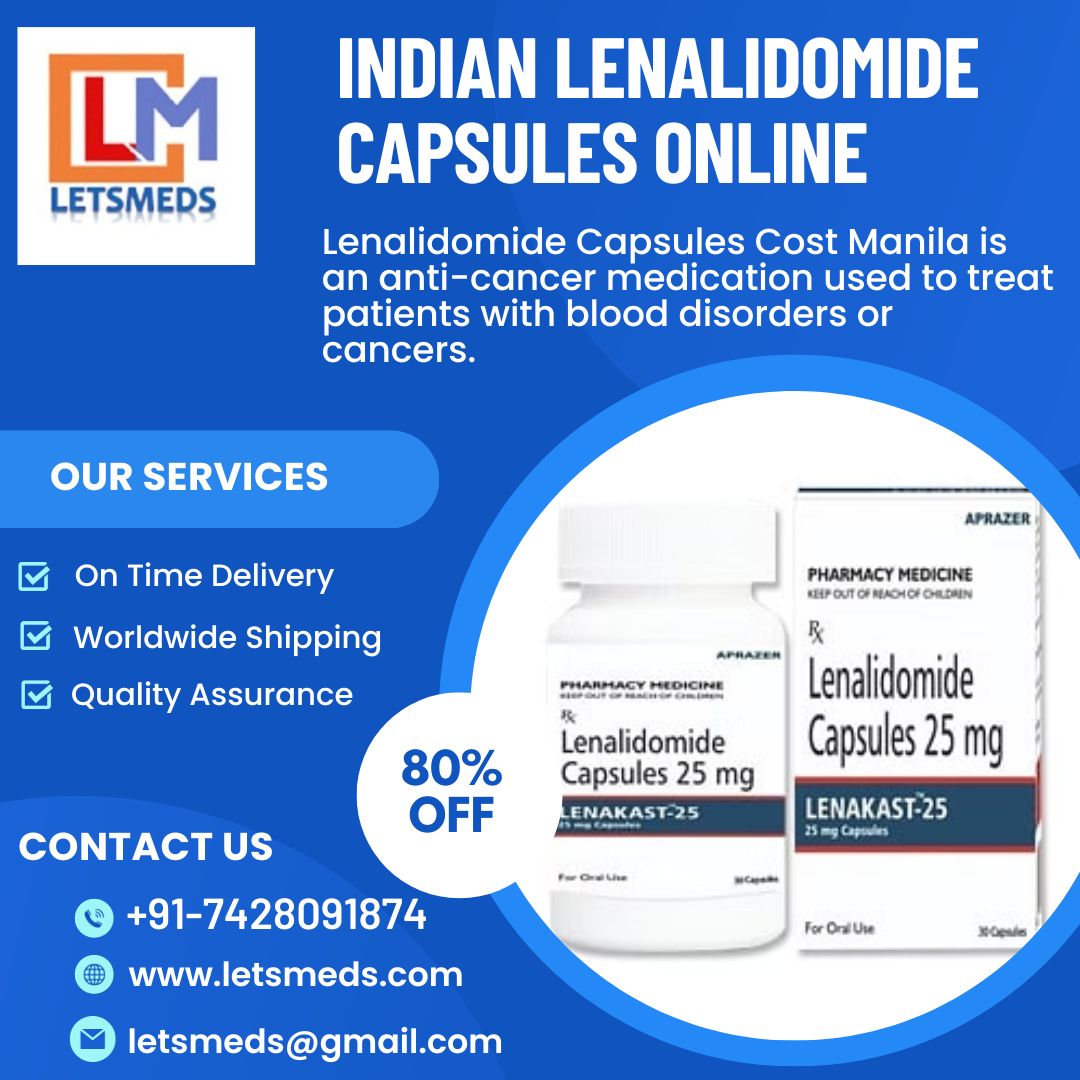 Buy Generic Lenalidomide 15mg Capsules Lowest Cost Philippines, USA, UAE รูปที่ 1