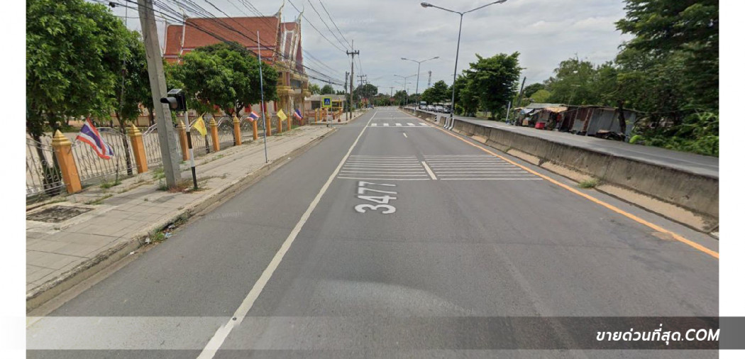 ขายที่ดิน ติดถนนหมายเลข 3477 (ใกล้พระราชวังบางปะอิน) เนื้อที่ 15 ไร่ 26 ตร.ว. รูปที่ 6