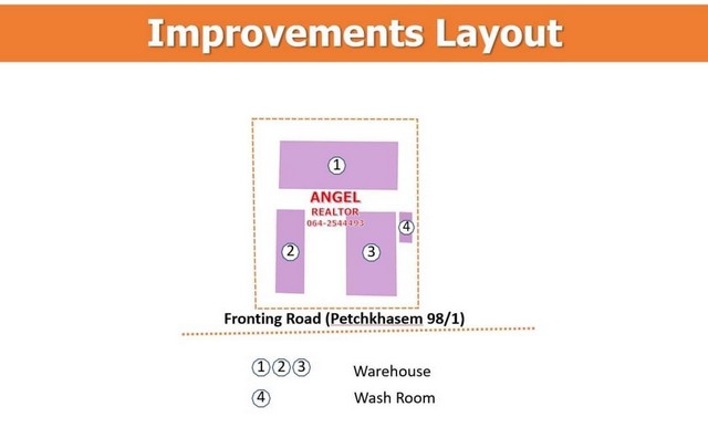 ขายที่ดินพร้อมโกดัง สี่เหลี่ยมผืนผ้า 1-3-17 ไร่ ซอยเพชรเกษม 98/1 กรุงเทพมหานคร รูปที่ 1