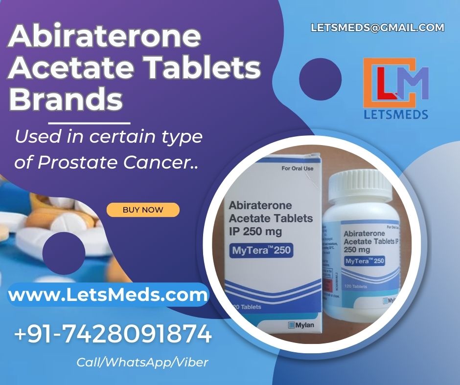 Buy Generic Abiraterone 250MG Tablets Online Thailand รูปที่ 1