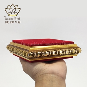 ฐานรองพระ ใบบุญเฟอร์นิเจอร์ ฐานรองพระ แท่นวางพระ ฐานพระพุทธรูป  ฐานรองพระสวยๆ  https://www.facebook.com/baibunfurniture ติดต่อ 0889949199 ฐานรองพระ ใบบุญเฟอร์นิเจอร์ รูปที่ 5
