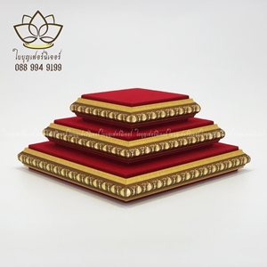 ฐานรองพระ ใบบุญเฟอร์นิเจอร์ ฐานรองพระ แท่นวางพระ ฐานพระพุทธรูป  ฐานรองพระสวยๆ  https://www.facebook.com/baibunfurniture ติดต่อ 0889949199 ฐานรองพระ ใบบุญเฟอร์นิเจอร์ รูปที่ 6