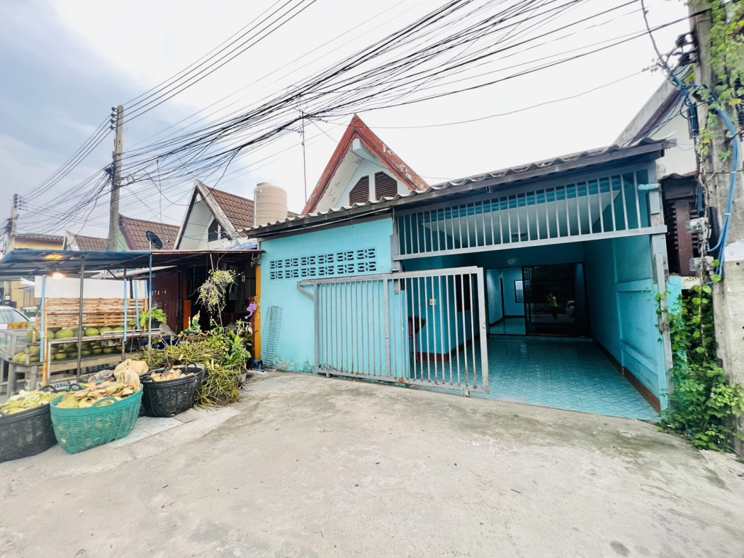 ขาย ทาวน์โฮม ชั้นเดียว ถ.เลียบทางรถไฟ 85 ตรม. 23 ตร.วา รูปที่ 2