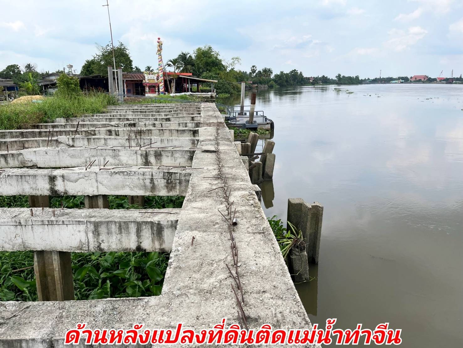 ขายที่ดินริมแม่น้ำนครชัยศรี 9-0-25 ไร่ ที่ดินสวย 48 ล้านบาท รูปที่ 6