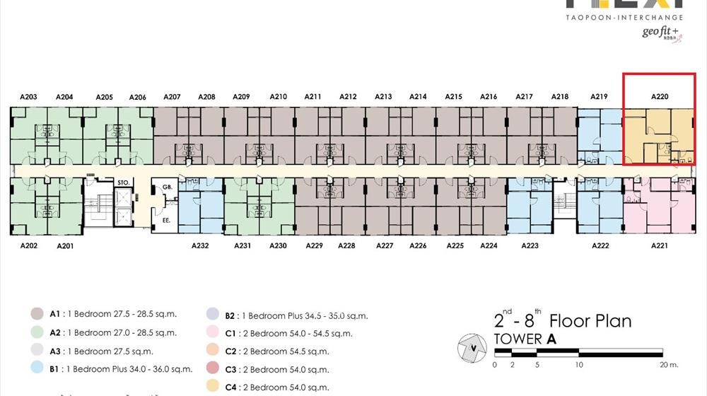 ขายก่อนโอน คอนโด เฟล็กซี่ เตาปูน-อินเตอร์เชนจ์ ใกล้รถไฟฟ้า MRT สถานีเตาปูน บางโพ รูปที่ 1