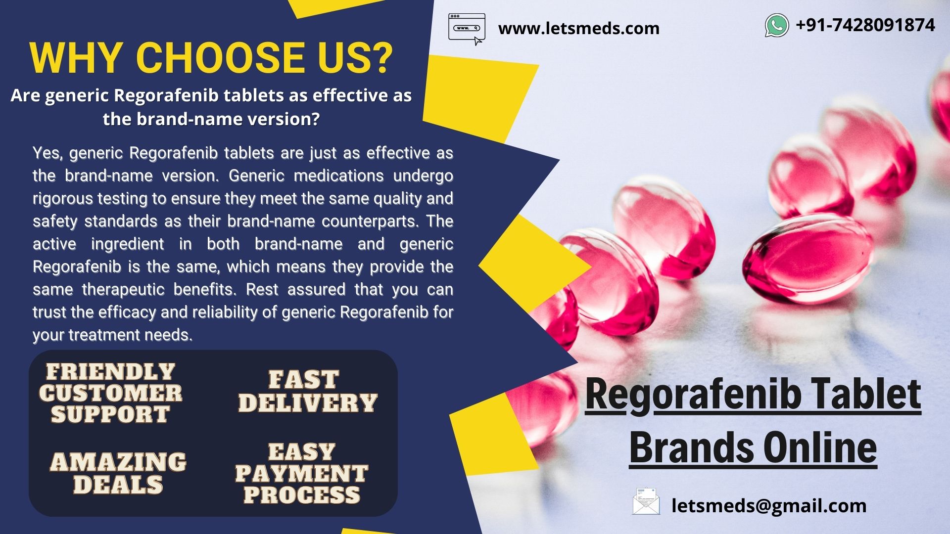 Why LetsMeds is the Best Place to Buy Regorafenib 40mg Brands Online at Wholesale Prices รูปที่ 3
