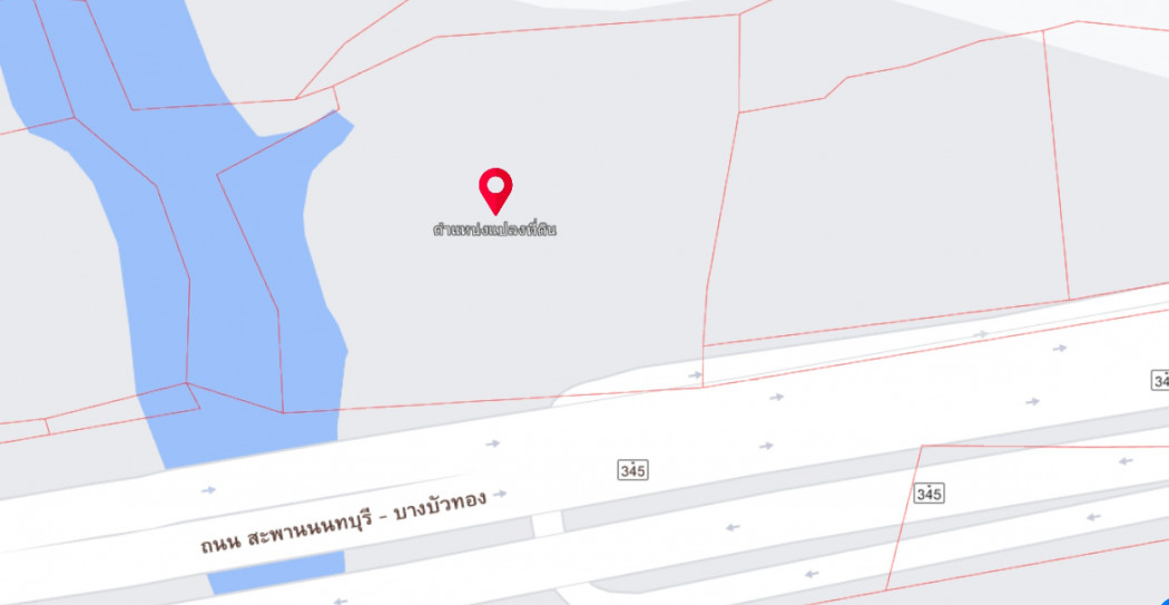 ขาย ที่ดิน ถนน 345 . 5 ไร่ 2 งาน 37 ตร.วา ติดคลองพระอุดม รูปที่ 4