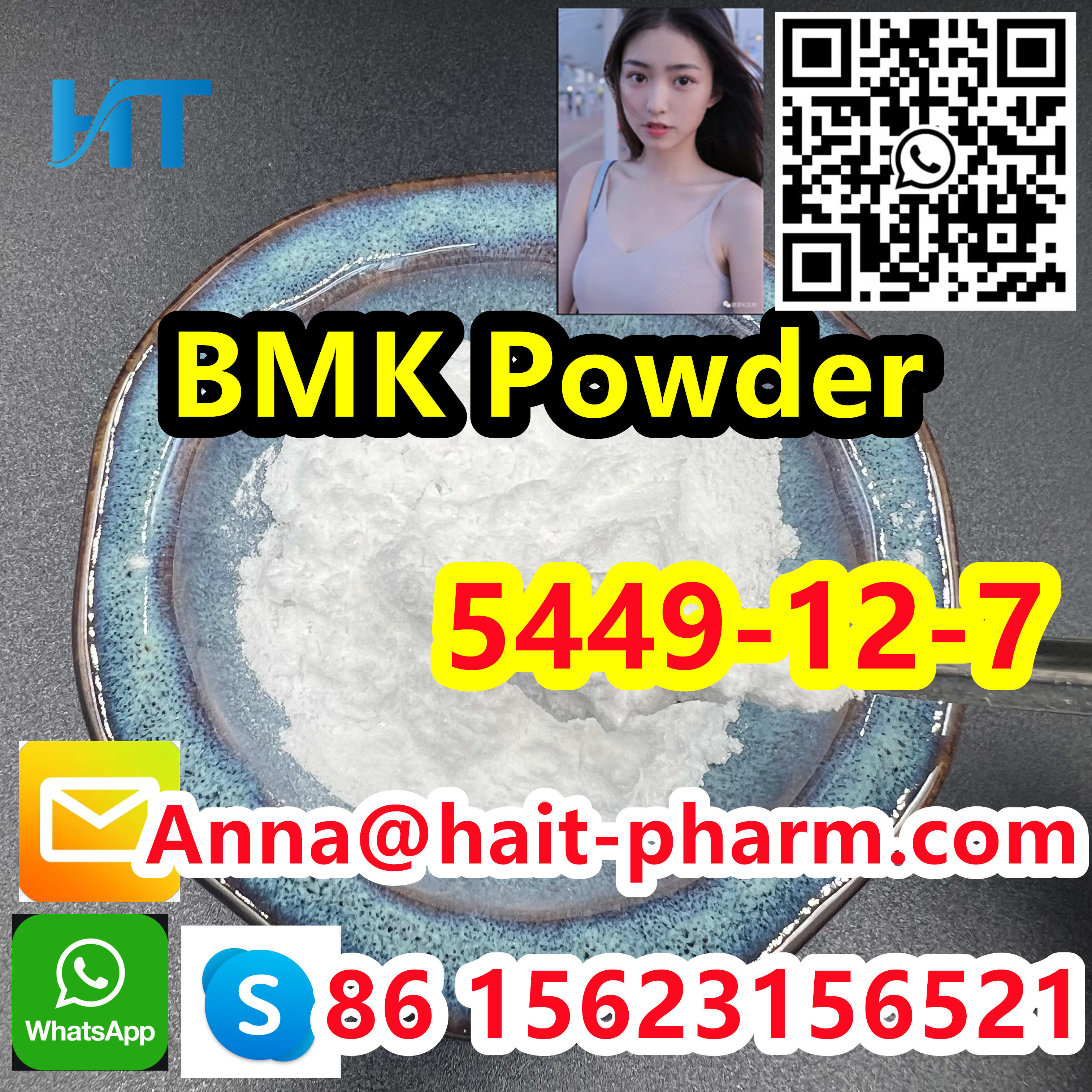 Hot sale and Safe Delivry BMK powder CAS:5449-12-7 Best price! BmK Glycidic，Contact us! รูปที่ 3