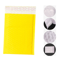 ซองไปรษณีย์กันกระแทก ขนาด 17.5 x 24 ซม. สีเหลือง (100 ซอง/แพ็ค)