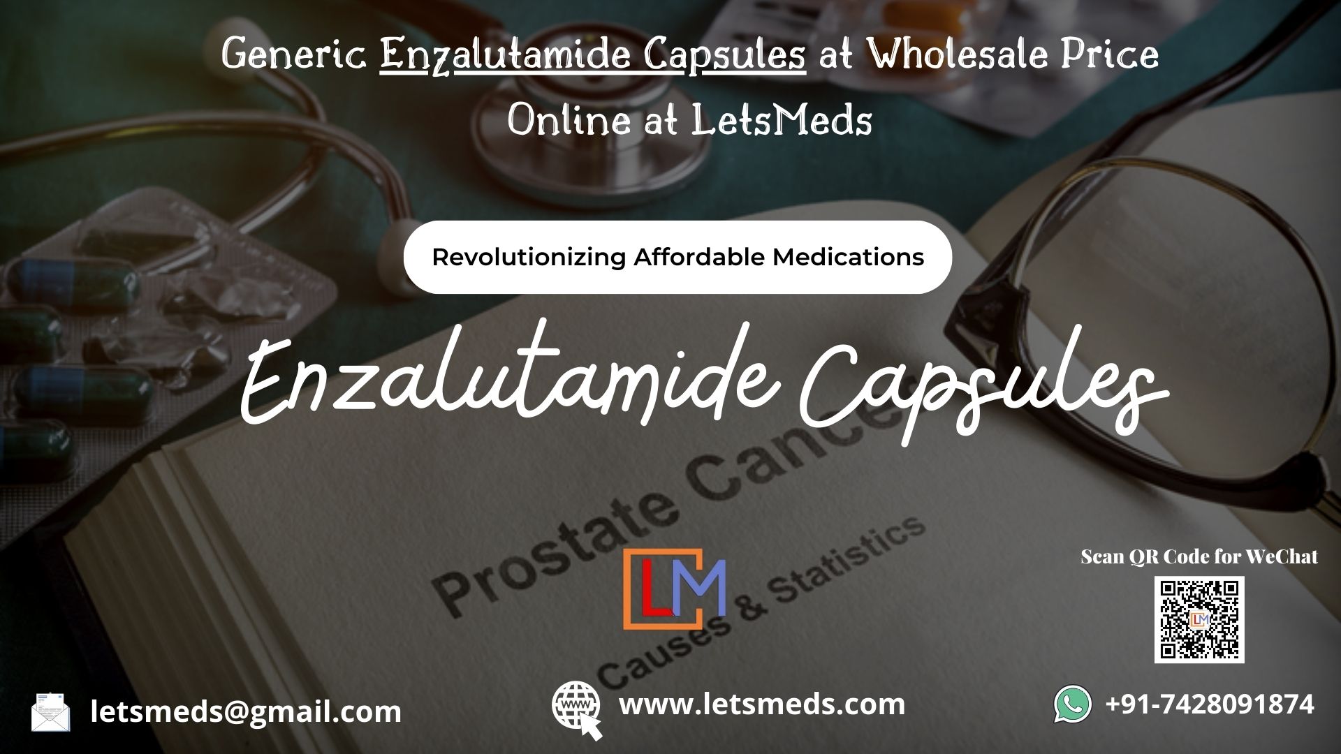 Buy Generic Enzalutamide Capsules Price Online รูปที่ 5