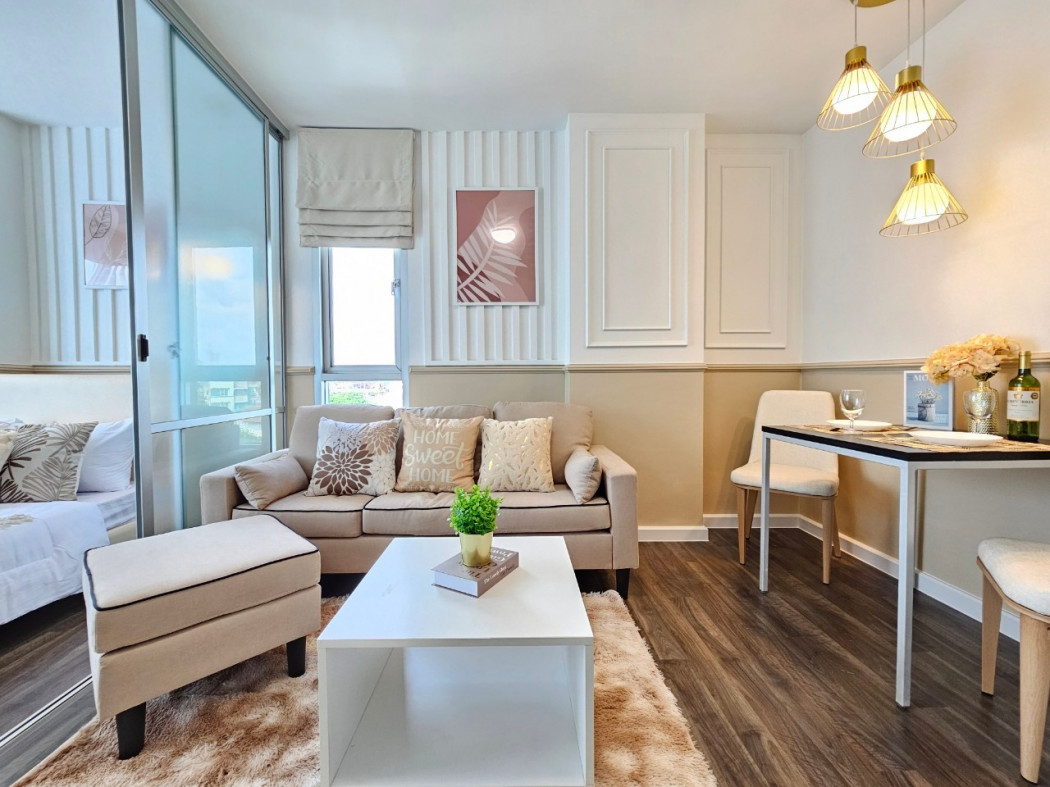 ห้องริม รีโนเวทแล้ว ใกล้รฟฟบางหว้า ได้ทุกอย่างตามรูป DCONDO CAMPUS RESORT ราชพฤกษ์ - จรัญฯ13 รูปที่ 3
