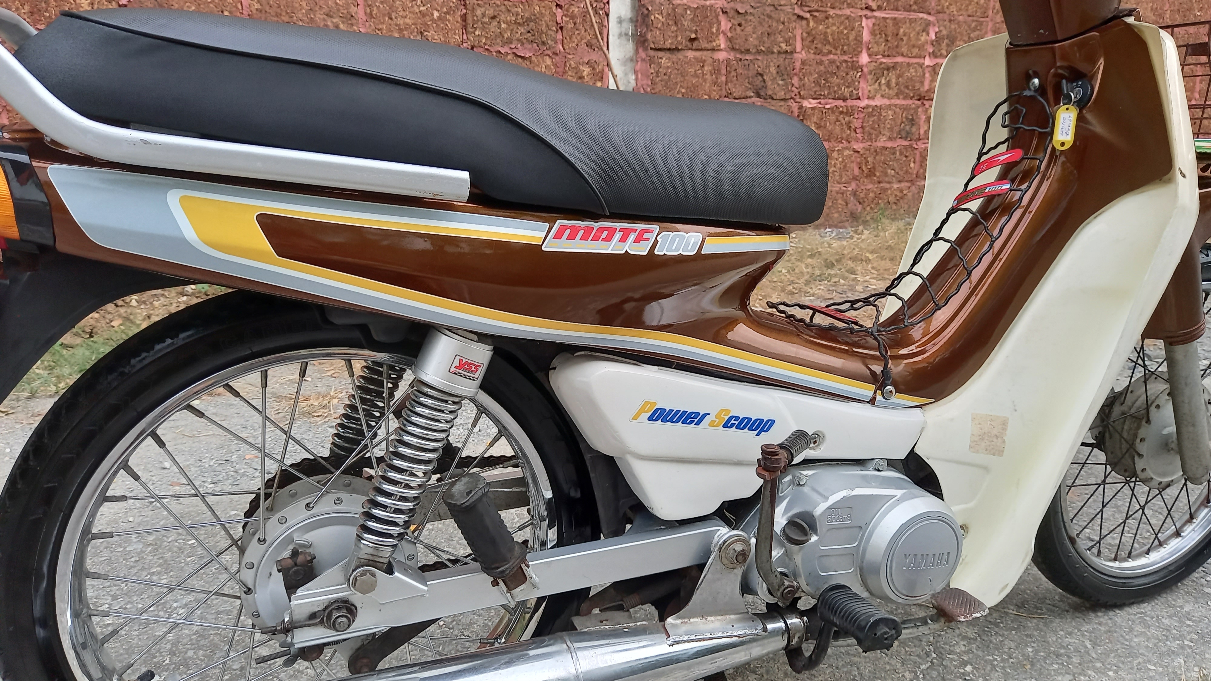🛵ขายรถมอเตอร์ไซย์ YaMaHa Mate ภาษีเต็ม67 ❌️ขายแล้ว❌️ รูปที่ 7