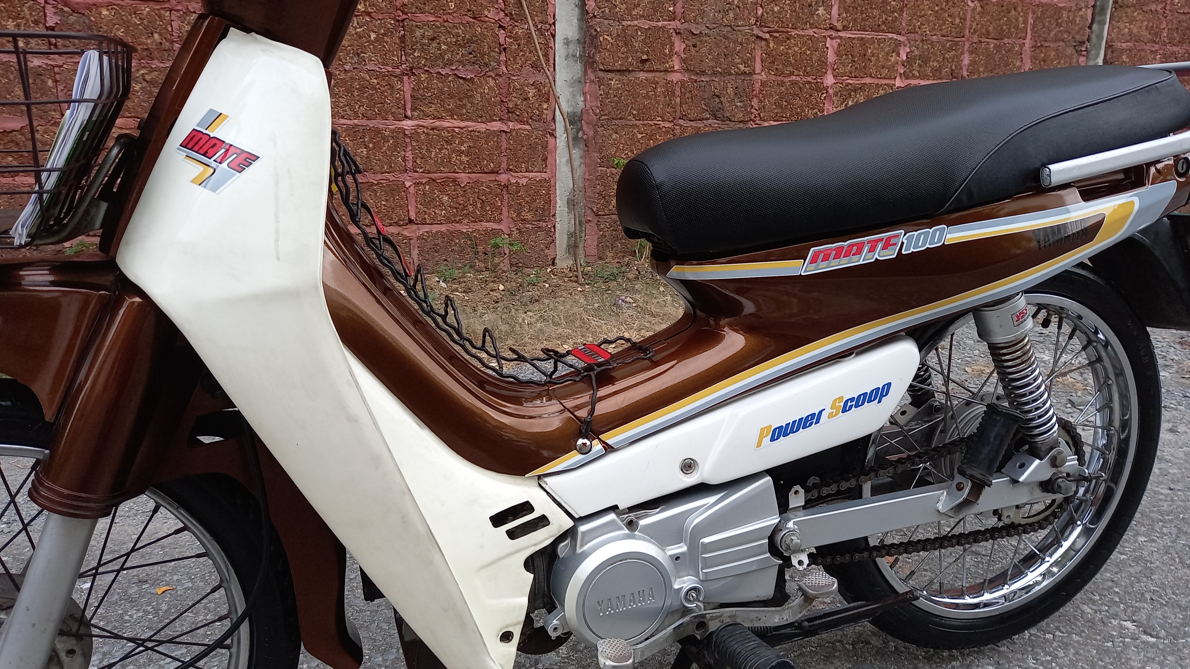 🛵ขายรถมอเตอร์ไซย์ YaMaHa Mate ภาษีเต็ม67 ❌️ขายแล้ว❌️ รูปที่ 6