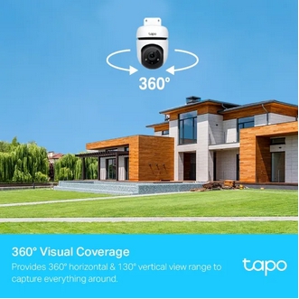 TP-Link Tapo C500 กล้องไวไฟกันน้ำและกันฝุ่น ใช้งานภายนอก 1080p Full HD ภาพละเอียดคมชัด Outdoor Pan/Tilt Security WiFi Camera รูปที่ 5