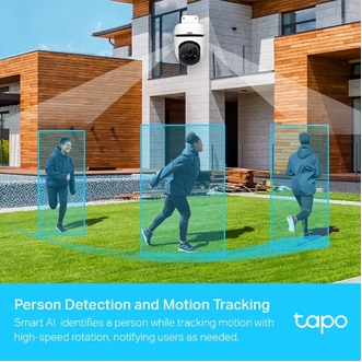 TP-Link Tapo C500 กล้องไวไฟกันน้ำและกันฝุ่น ใช้งานภายนอก 1080p Full HD ภาพละเอียดคมชัด Outdoor Pan/Tilt Security WiFi Camera รูปที่ 4