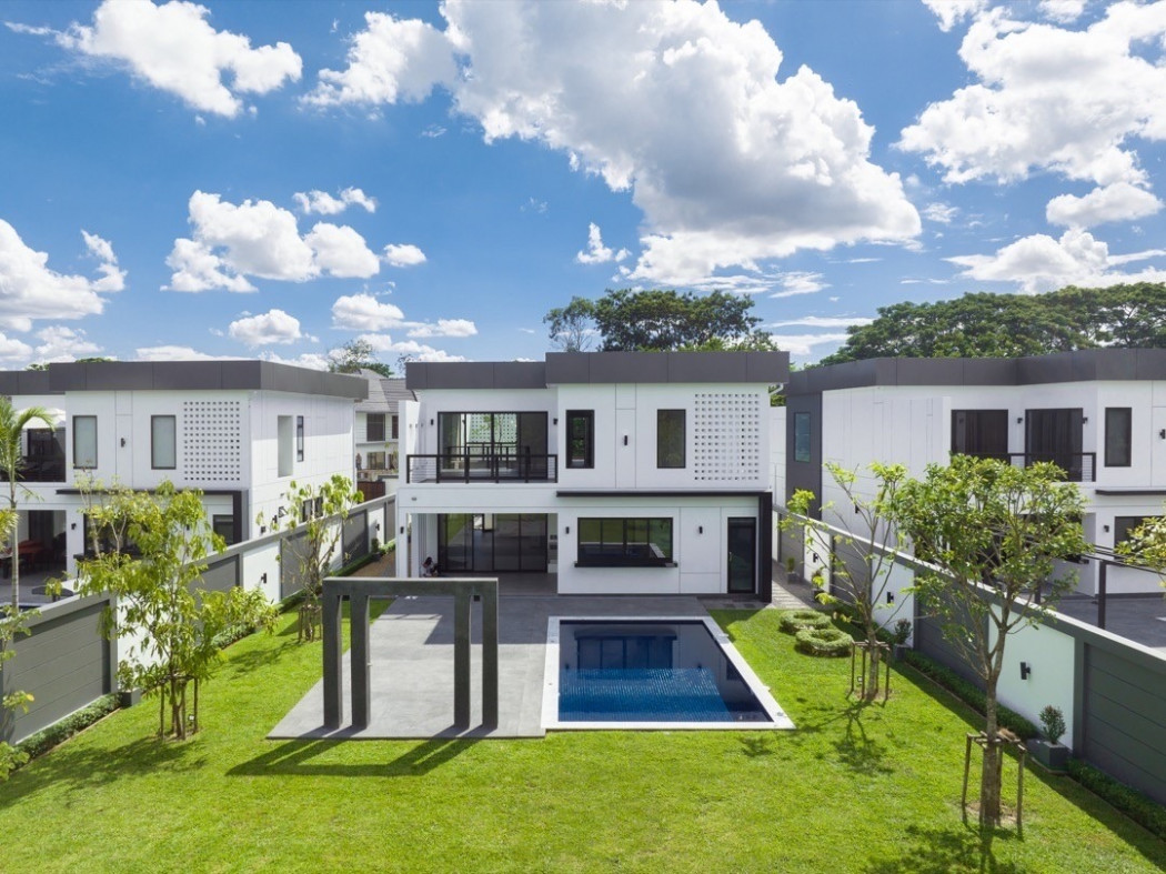 ขาย บ้านเดี่ยว Pool villa สร้างใหม่ พร้อมอยู่ บ้านวังตาล 330 ตรม. 145.4 ตร.วา ทำเลใกล้เมืองเชียงใหม่ รูปที่ 1