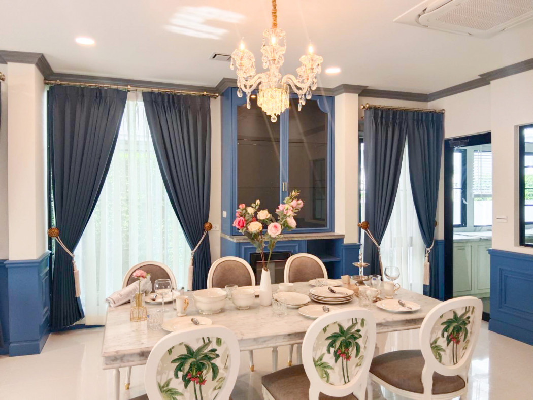 ให้เช่าบ้าน Luxury นันทวัน พระราม9 กรุงเทพกรีฑาตัดใหม่ แปลงมุม 4 นอน รูปที่ 6