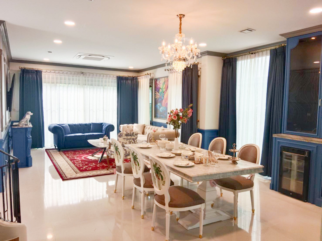 ให้เช่าบ้าน Luxury นันทวัน พระราม9 กรุงเทพกรีฑาตัดใหม่ แปลงมุม 4 นอน รูปที่ 5