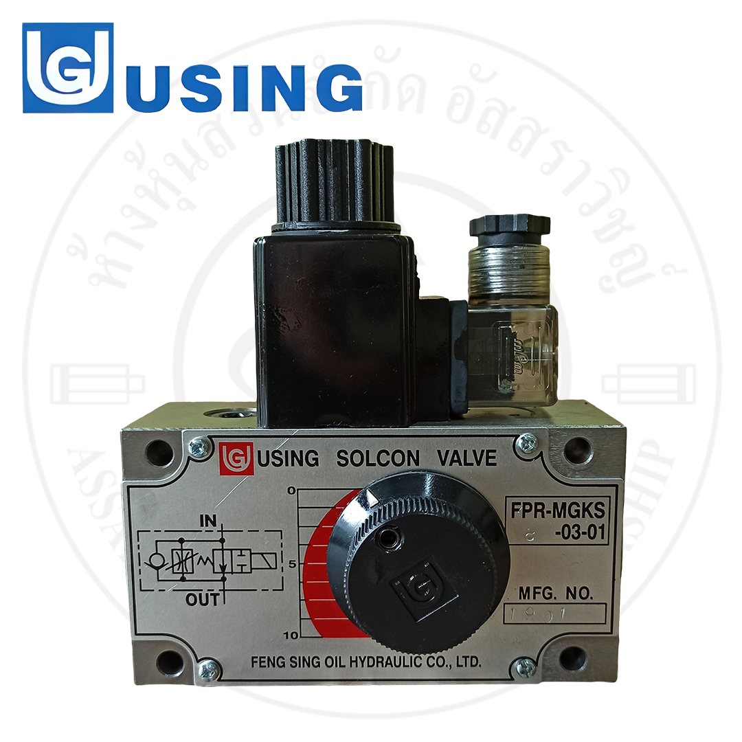 วาล์วหรี่ไฟฟ้า FPR-MGKS-008-03-AC220 รูปที่ 1