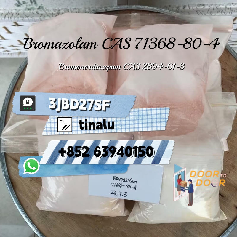  Alprazolam, Etizolam,CAS 71368-80-4 Bromazolam USA/UK warehouse rich stock! รูปที่ 1