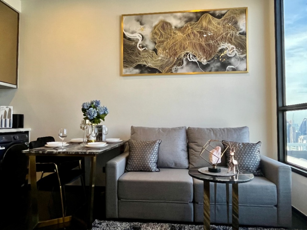 ให้เช่า !! คอนโด PARK ORIGIN THONGLOR ชั้น 49 (Super High Floor) พื้นที่ 32-37 ตร.ม.  ID-13443 รูปที่ 4