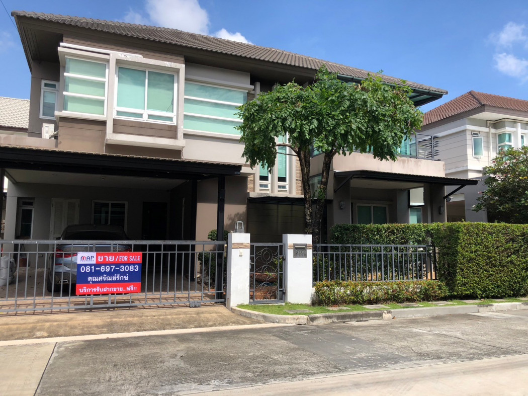 ขาย บ้านเดี่ยว Bangkok Boulevard Teparak-Wongwaen 245 ตรม. 60.2 ตร.วา พร้อม บิ้วอิน สไตล์ โมเดิร์น ทั้งหลัง รูปที่ 2