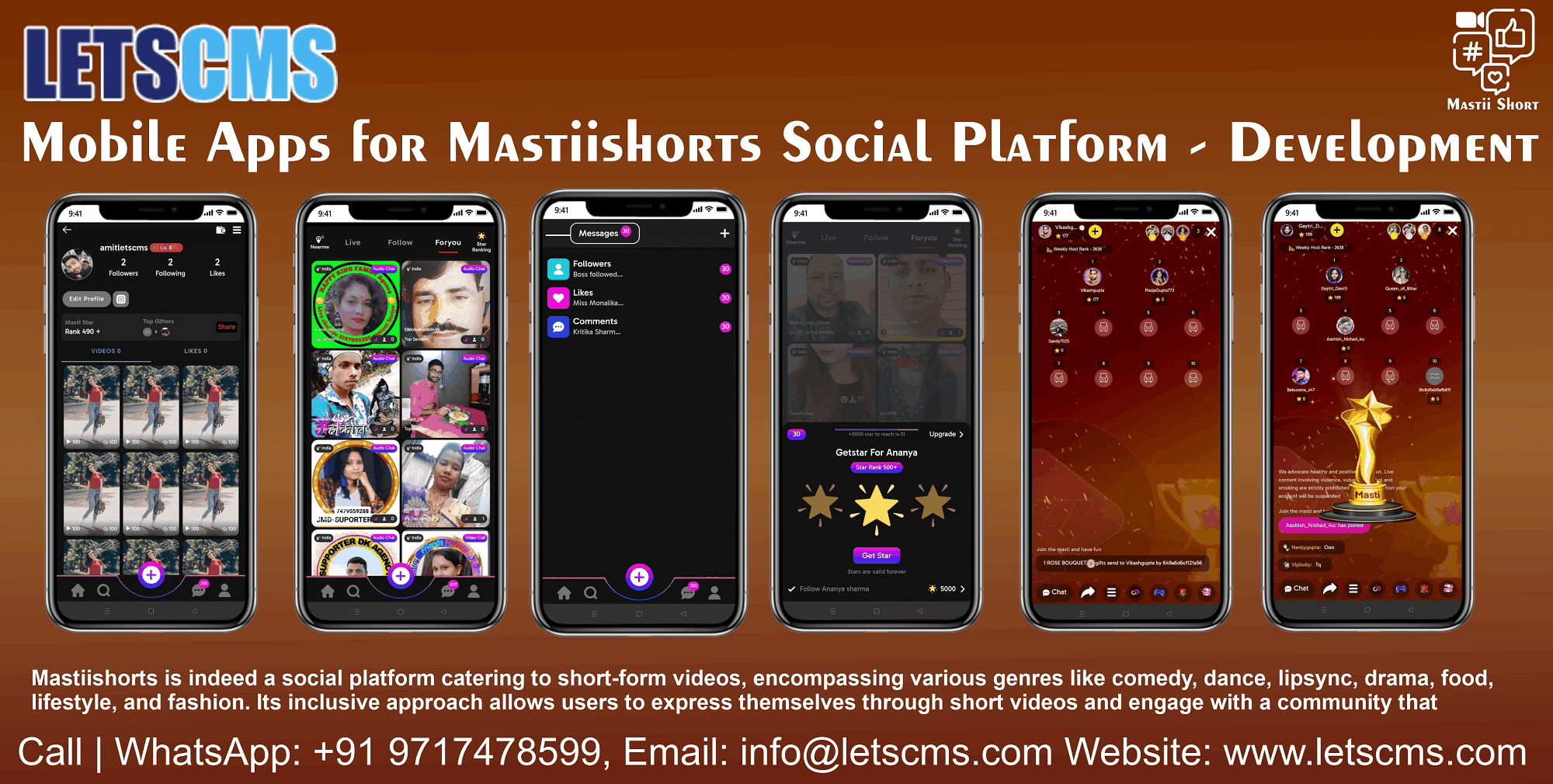 Mobile App Development in Ionic & Angular — Live Streaming, Videos, Gift Sending  รูปที่ 3