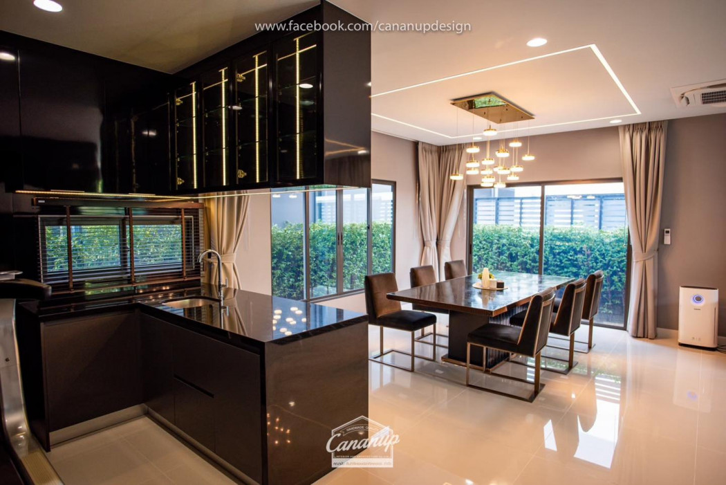 ให้เช่า บ้านเดี่ยว Luxury เศรษฐสิริ กรุงเทพกรีฑา 2 แปลงมุม ติดสวน 4 ห้องนอน รูปที่ 4