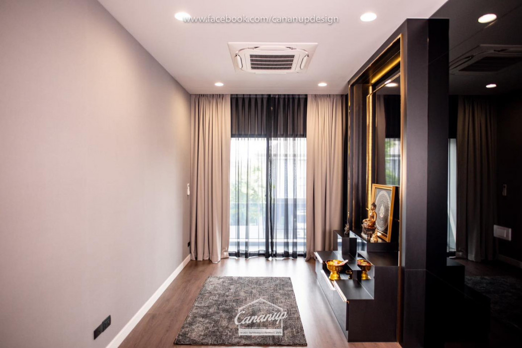 ให้เช่า บ้านเดี่ยว Luxury เศรษฐสิริ กรุงเทพกรีฑา 2 แปลงมุม ติดสวน 4 ห้องนอน รูปที่ 5