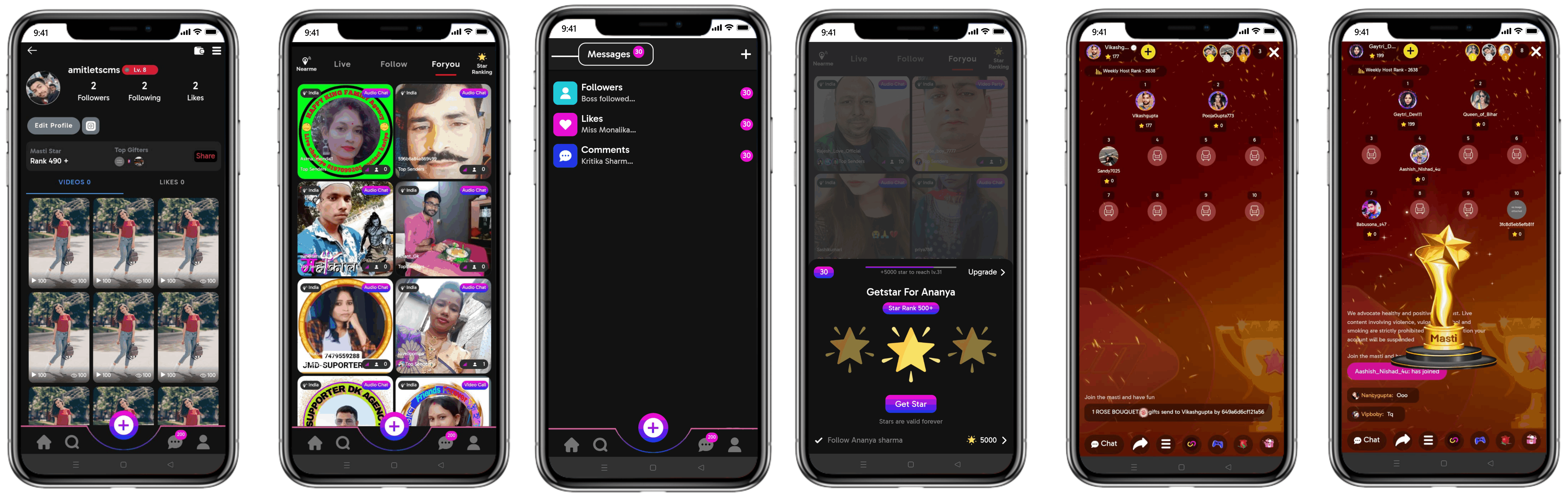 Mobile App Development in Ionic & Angular — Live Streaming, Videos, Gift Sending  รูปที่ 4