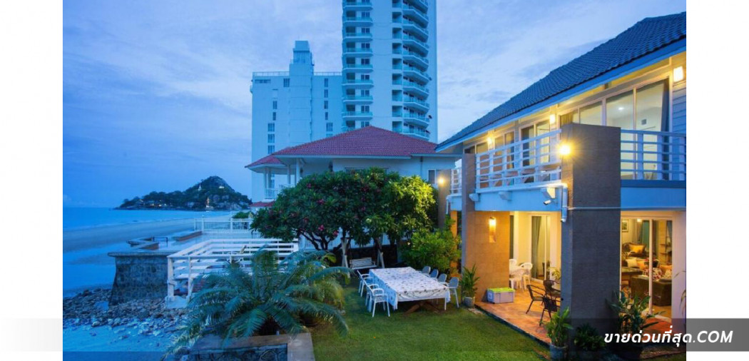 ขายที่ดินพร้อมบ้าน 2 ชั้น ติดชายหาดเขาตะเกียบ ซ.ตะเกียบ9 เนื้อที่ 2 งาน 82 ตร.ว. รูปที่ 4