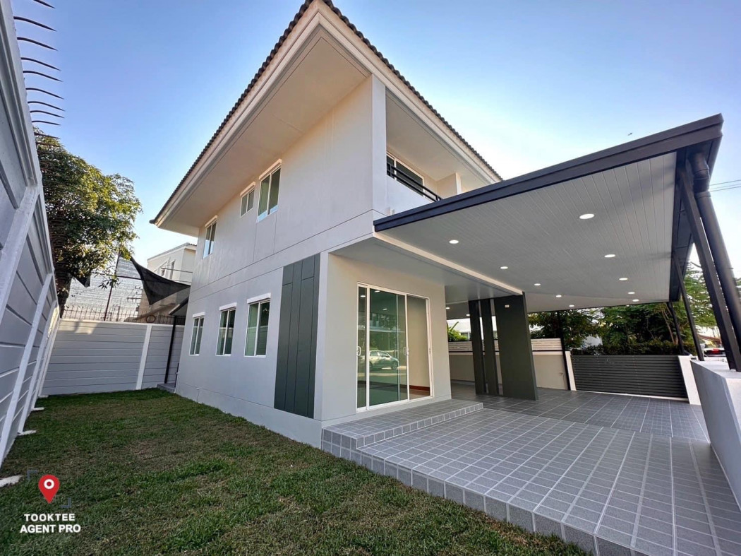 ขาย บ้านเดี่ยว รีโนเวทใหม่ พร้อมอยู่ เดอะทรัสต์ วิลล์ วัชรพล-หทัยราษฎร์ 180 ตรม. 52.7 ตร.วา รูปที่ 2
