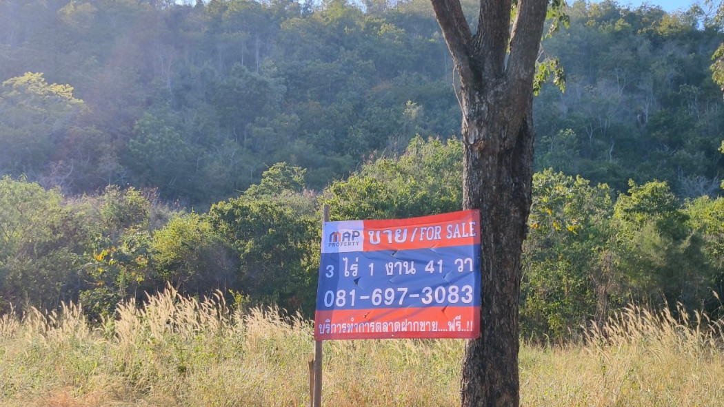 ขาย ที่ดิน ขาย ที่ดินสวย บนเนินเขา รับวิวทะเล - 3 ไร่ 1 งาน 41 ตร.วา รูปที่ 3