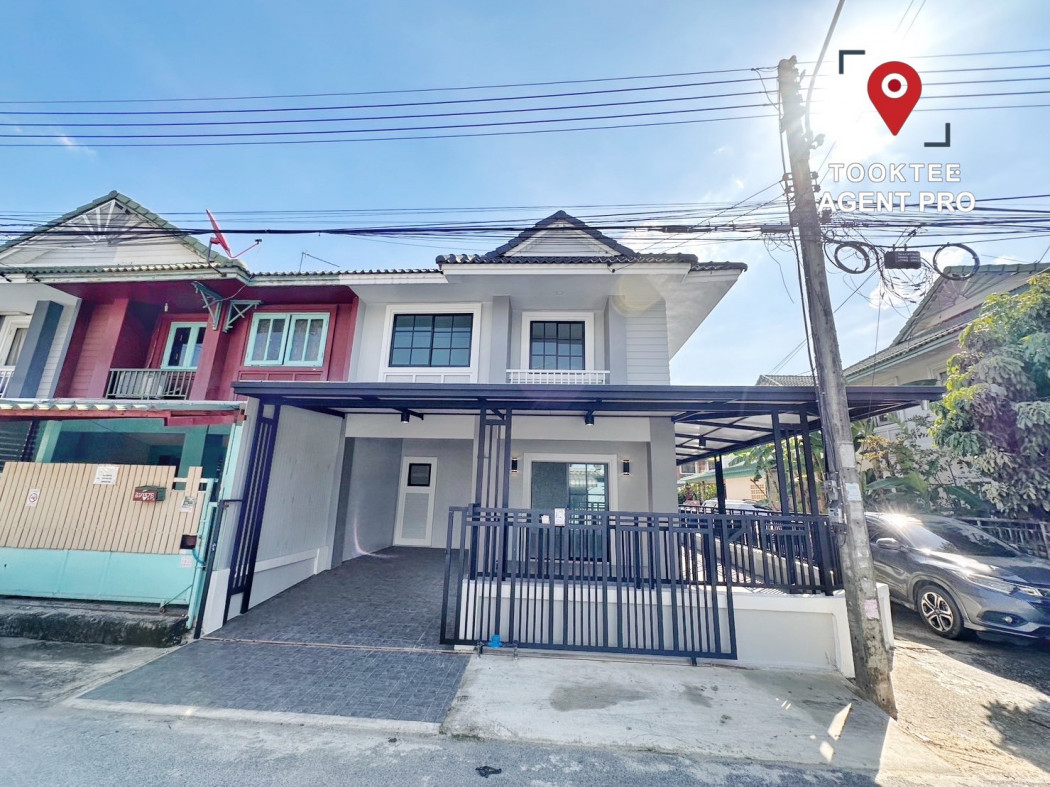 ขาย ทาวน์โฮม รีโนเวทใหม่ พร้อมอยู่ บ้านพฤกษา 12-1 รังสิต คลอง 3 90 ตรม. 23.9 ตร.วา หลังมุม ราคาต่อรองได้ รูปที่ 6