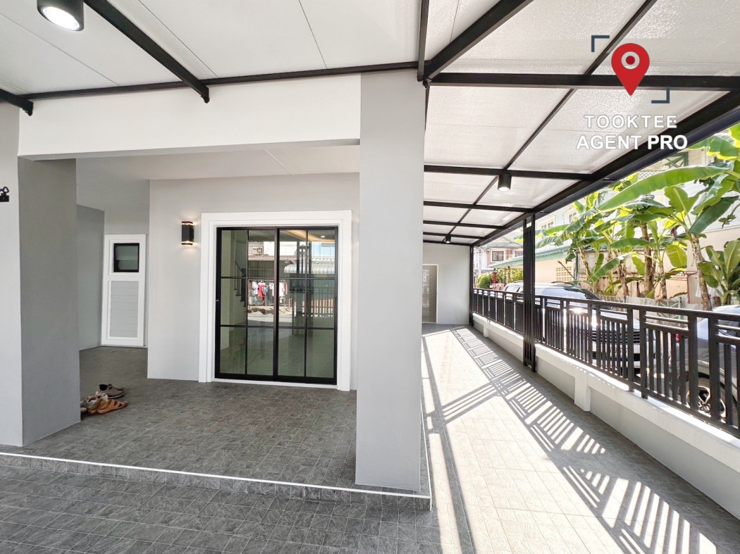 ขาย ทาวน์โฮม รีโนเวทใหม่ พร้อมอยู่ บ้านพฤกษา 12-1 รังสิต คลอง 3 90 ตรม. 23.9 ตร.วา หลังมุม ราคาต่อรองได้ รูปที่ 4