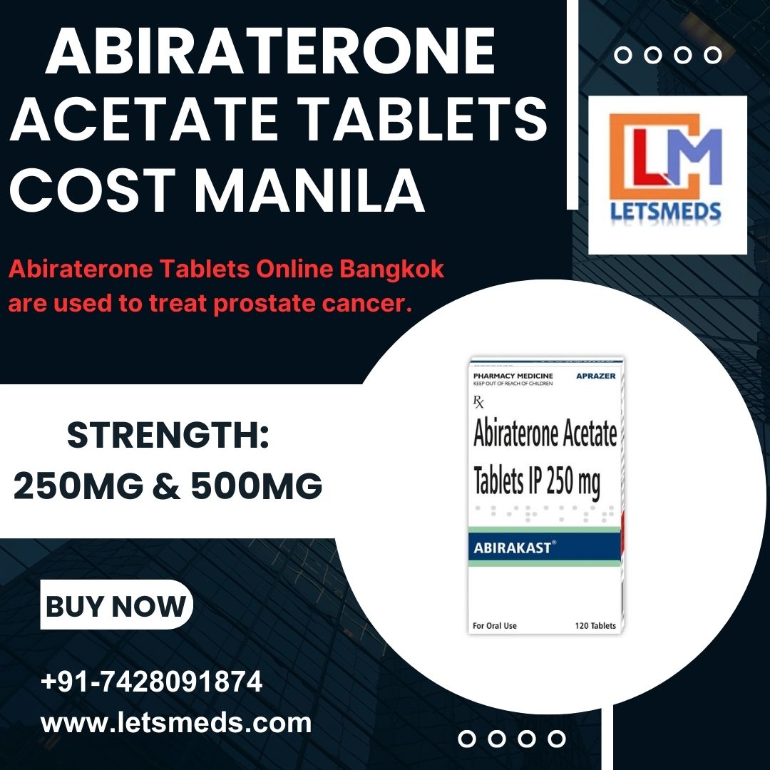 Buy Abiraterone 250mg Tablets Online Price Philippines, Malaysia, Thailand รูปที่ 1