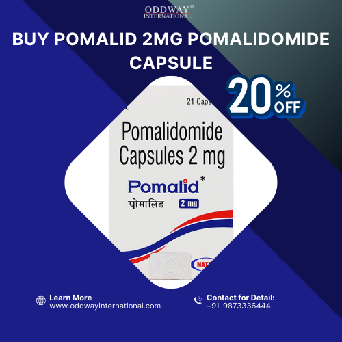 ซื้อแคปซูล Pomalid 2 มก. Pomalidomide ในราคาลด 20% รูปที่ 1