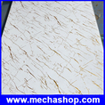 UV Marble Board แผ่นลายหินอ่อน ไม้เทียม แผ่นหินเทียม หินวีเนียร์ ตกแต่งบ้าน ตกแต่งผนัง รุ่น White Size: W1220mm * L2440mm* 2.5mm Material: Pvc Resin & Calcium Powder