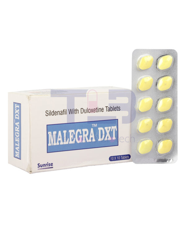 ยาเม็ด Malegra DXT Duloxetine และ Sildenafil รูปที่ 1