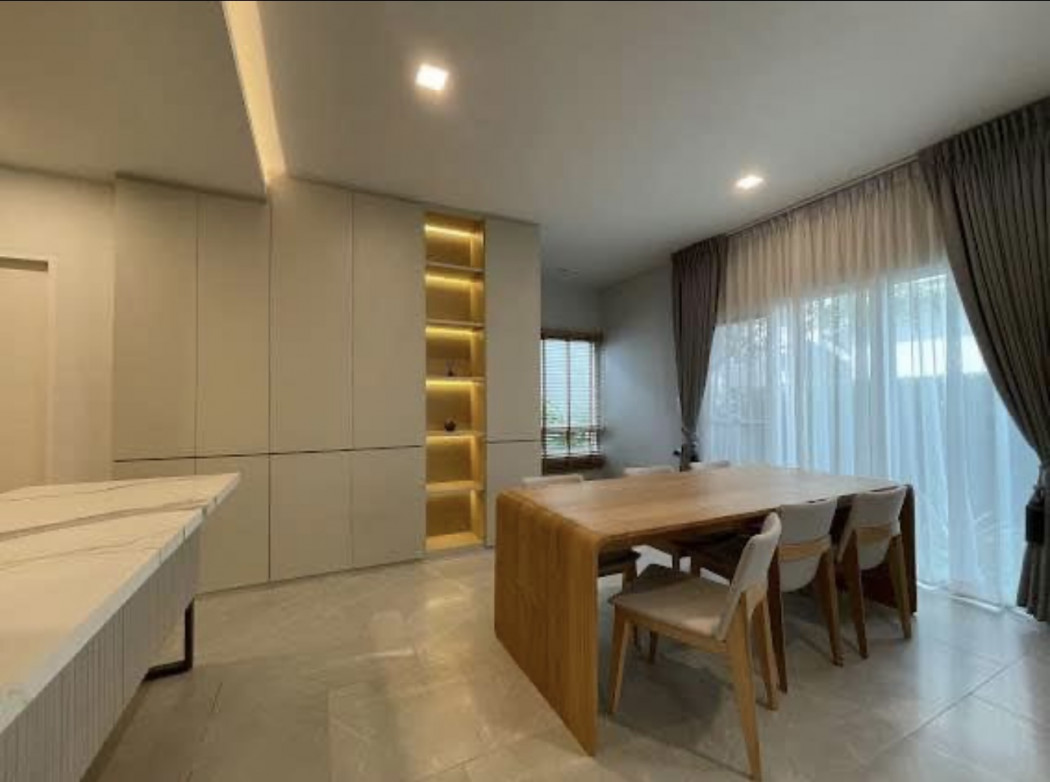 ให้เช่า บ้านเดี่ยว มัณฑนา บางนา-วงแหวน บ้านใหม่ วิวสวน ใกล้ รามคำแหง2 รูปที่ 3