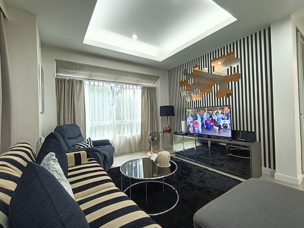 ขาย บ้านเดี่ยว Fully furnished  ชวนชื่น แกรนด์ ราชพฤกษ์ พระราม5 186 ตรม. 60.7 ตร.วา หน้าบ้านวิวสวน รูปที่ 5