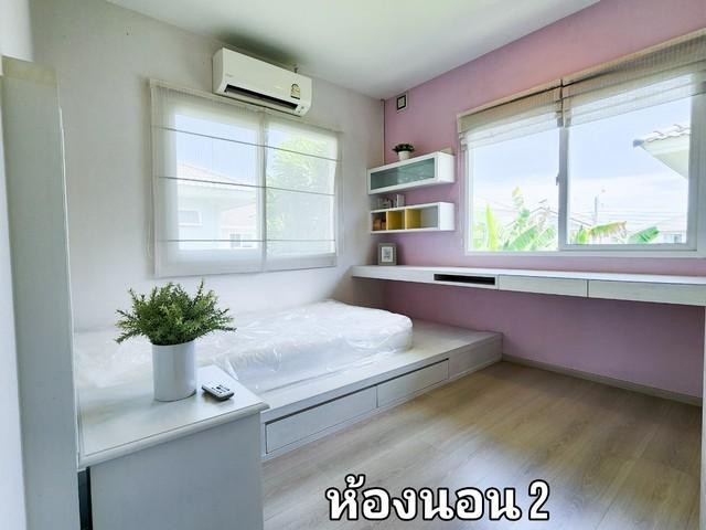 C4272 ขายบ้านเดี่ยว 2 ชั้น หมู่บ้านVillaggio บางนา ซอย Abac บางนา ตกแต่ง Built In ทั้งหลัง พร้อมวิวทะเลสาป รูปที่ 1